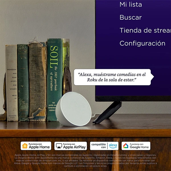 Control por voz Asistentes de voz compatibles